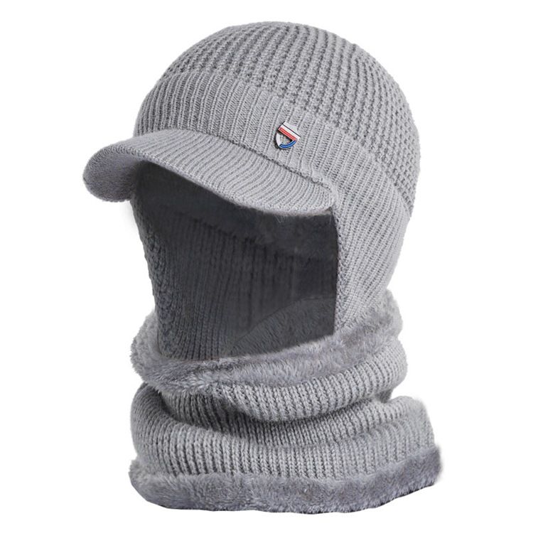 Chapéu De Lã Masculino De Lã Tricotado Chapéus Lisos De Primavera