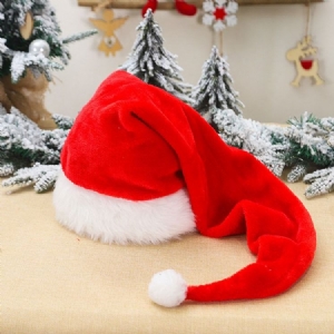 Chapéu Longo De Natal De Poliéster Feminino