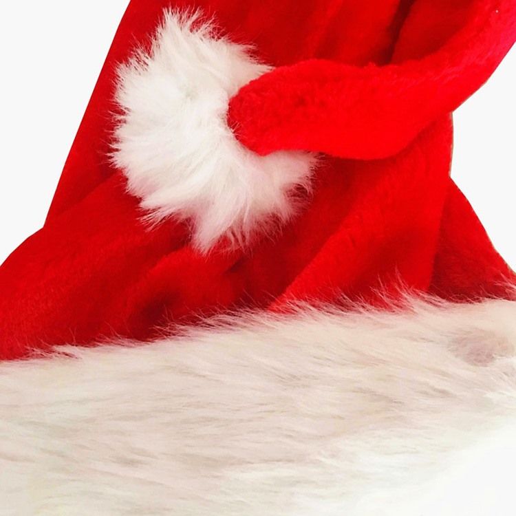 Chapéu Longo De Natal De Poliéster Feminino