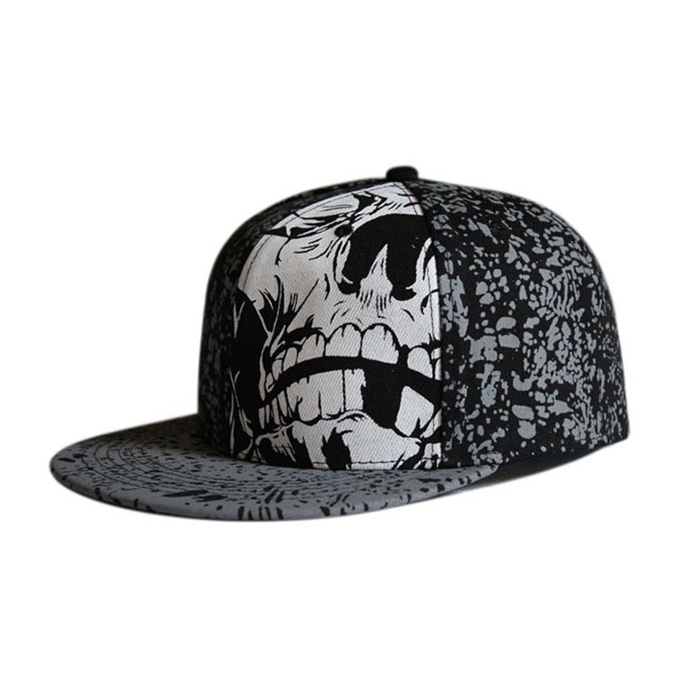 Chapéu Masculino De Pintura Criativa Estilo Hip-pop