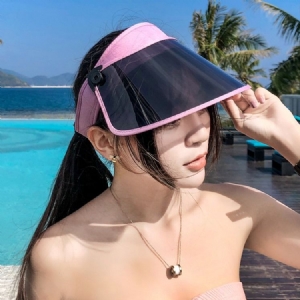 Chapéu De Sol Feminino Das Férias De Verão