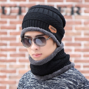 Chapéu De Tricô De Inverno Para Homens
