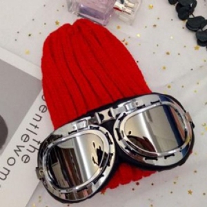 Chapéus Femininos De Fio De Lã Casual Unissex