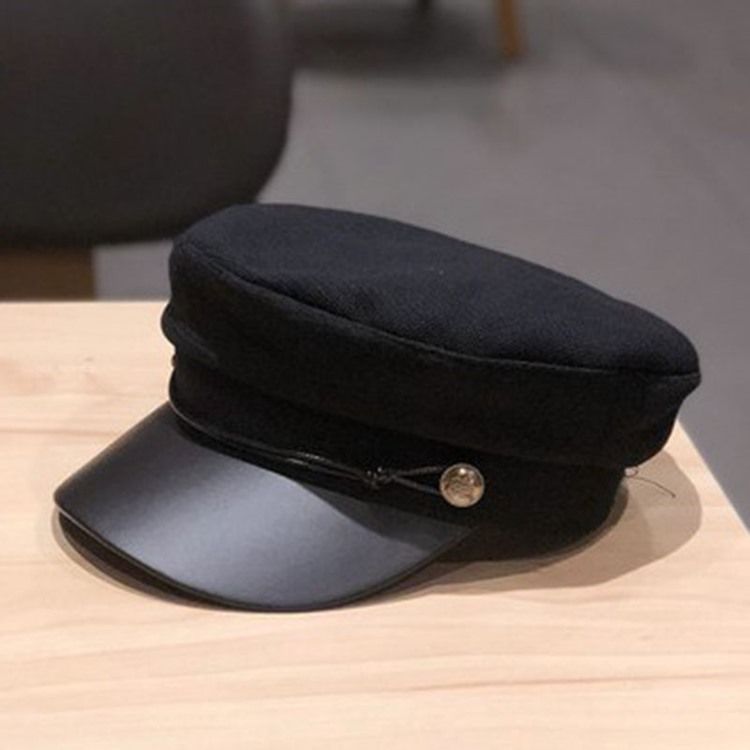 Chapéus Femininos Simples Casual De Aba Curta