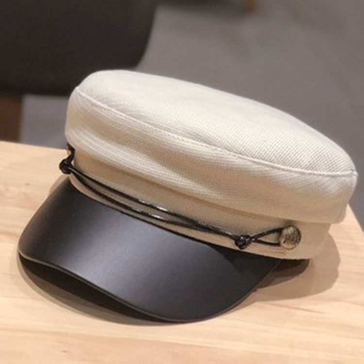 Chapéus Femininos Simples Casual De Aba Curta