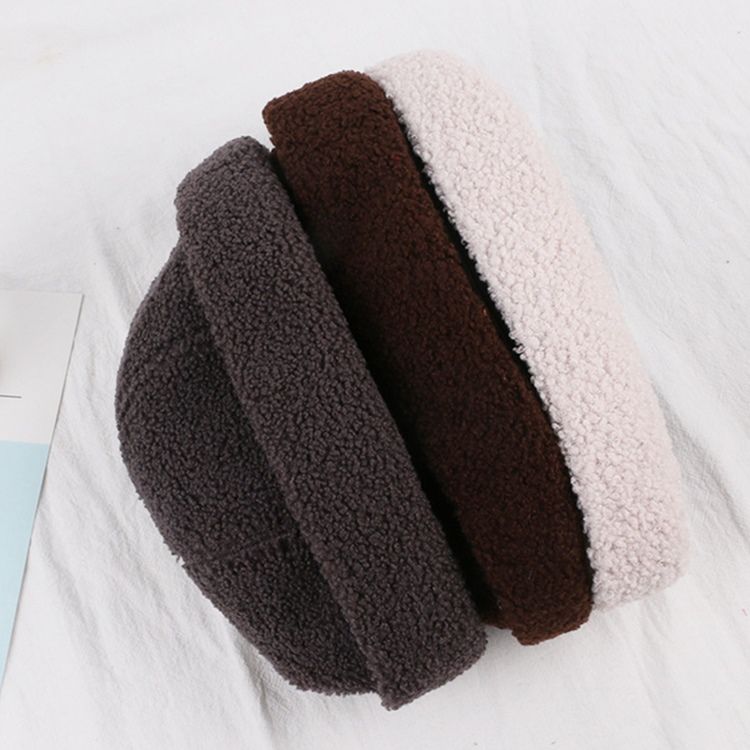 Chapéus De Inverno Simples De Cashmere Feminino