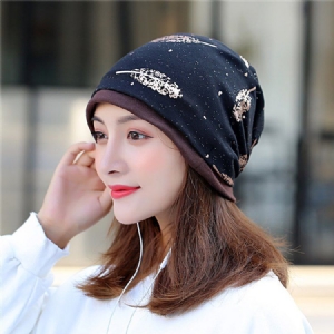 Imprimir Skullies Gorros Casuais De Inverno Para Chapéus Femininos