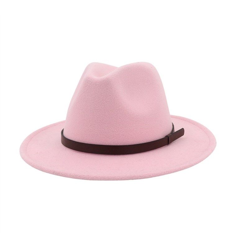 Lã Feminina Mistura Chapéus Simples
