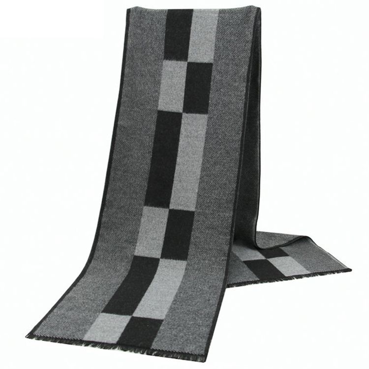 Lenço De Xadrez Masculino De Algodão Áspero De Selvedge Xadrez