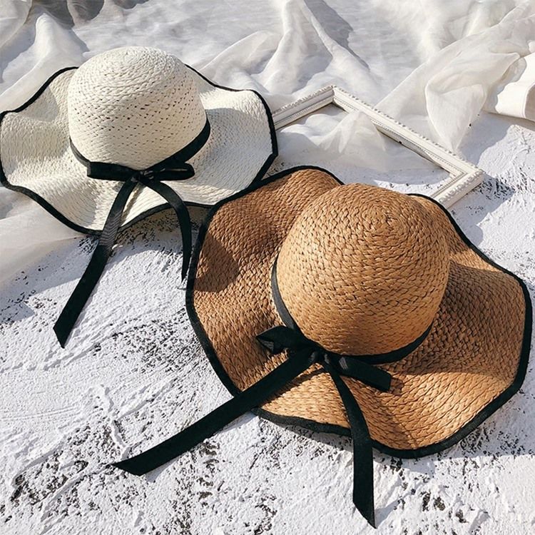 Sunhat De Aba Larga Onda Feminino