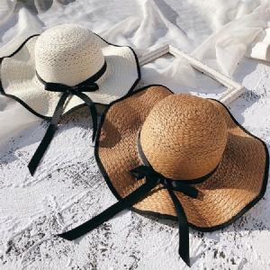 Sunhat De Aba Larga Onda Feminino