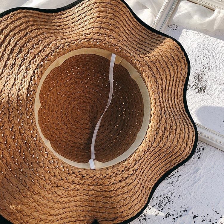 Sunhat De Aba Larga Onda Feminino