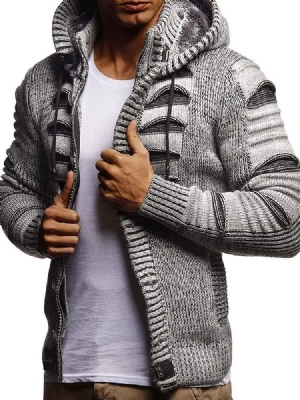Moletom Com Capuz E Zíper Fino Padrão Masculino