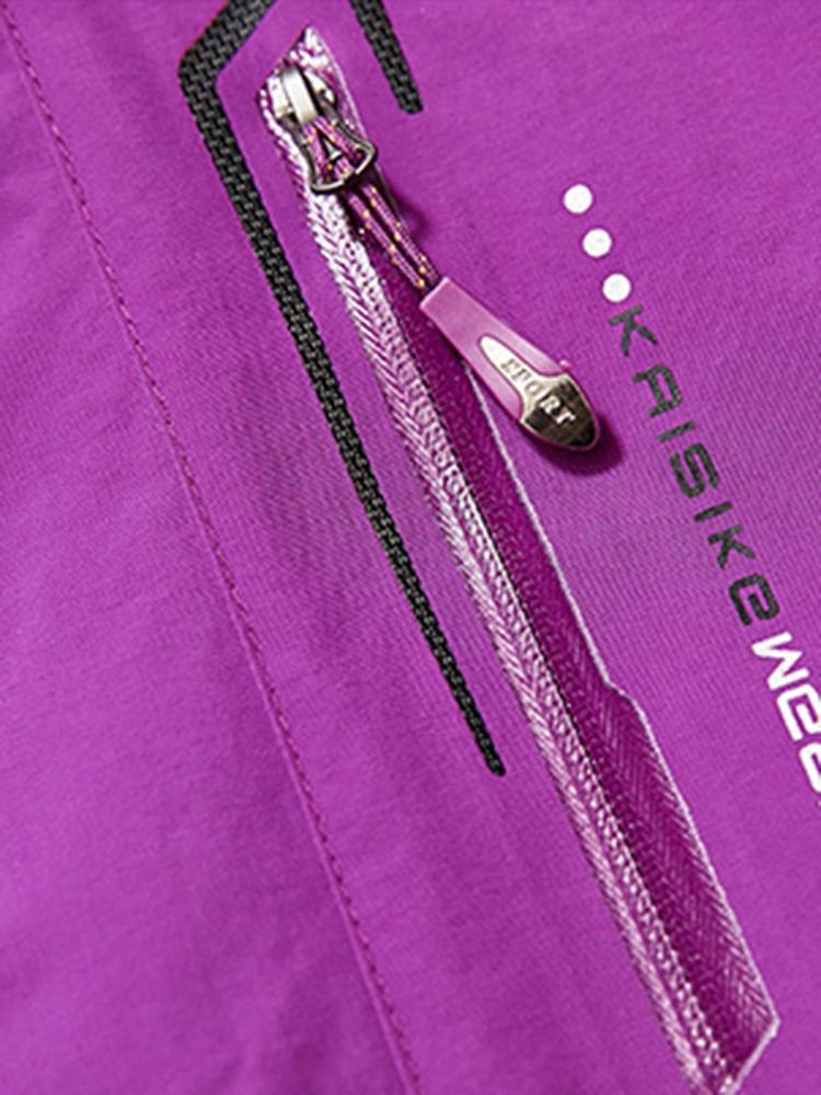Bolsos De Caminhada Femininos À Prova De Vento De Nylon De Duas Peças. Tops Unissex