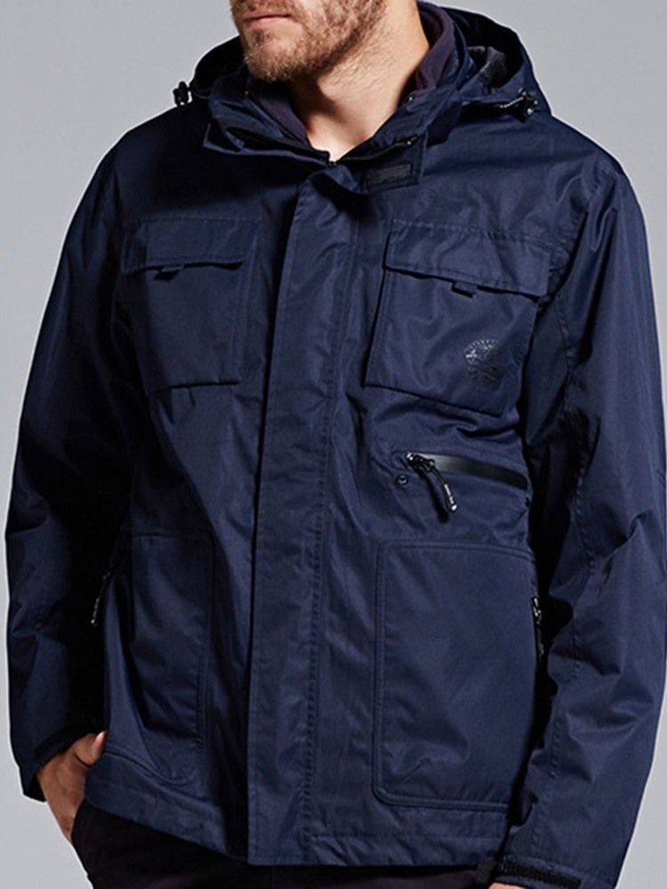 Bolsos De Nylon Antifricção Para Esqui Masculino. Traje De Duas Peças. Tops Masculinos