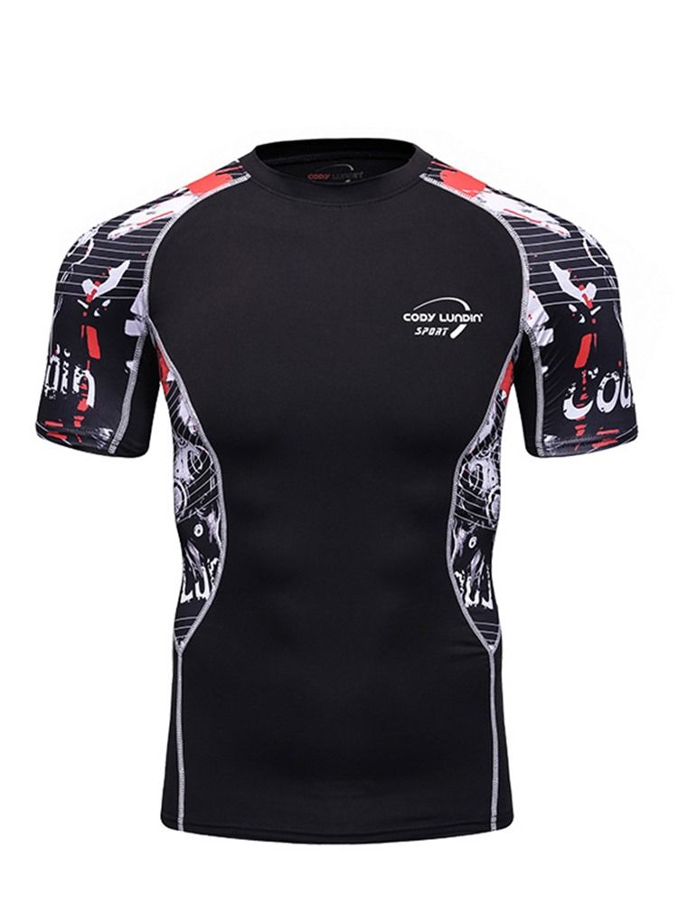 Carta Anti-fricção Masculina Pulôver Masculino Tops Esportivos