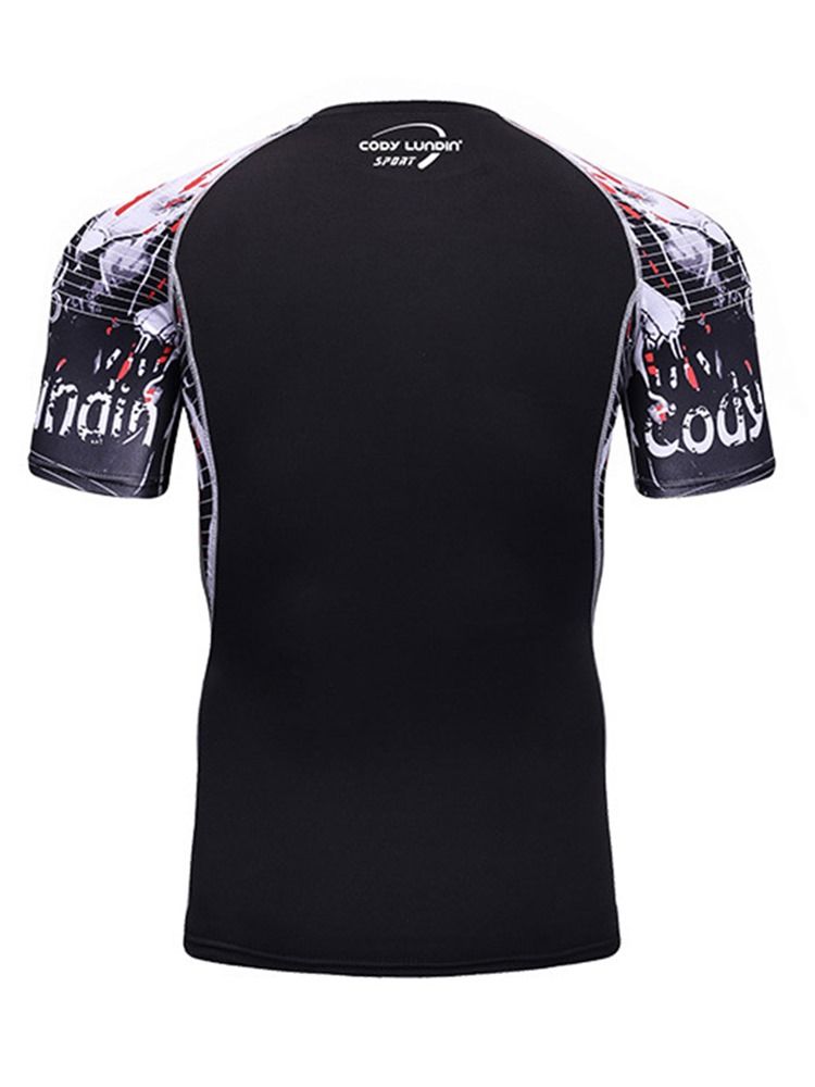 Carta Anti-fricção Masculina Pulôver Masculino Tops Esportivos