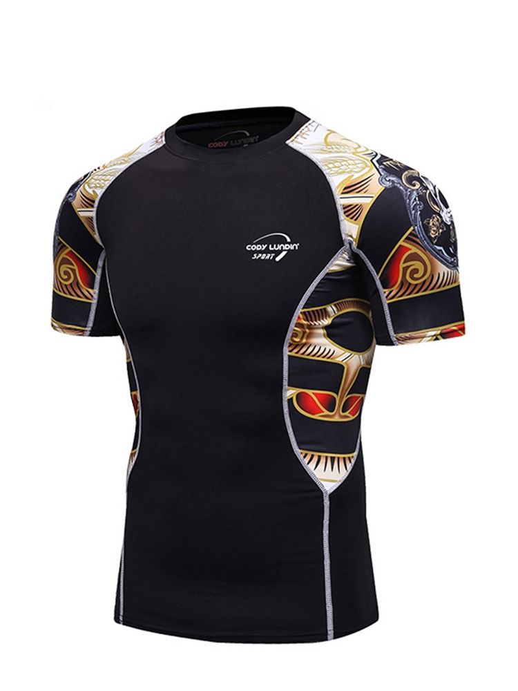 Carta Anti-fricção Masculina Pulôver Masculino Tops Esportivos