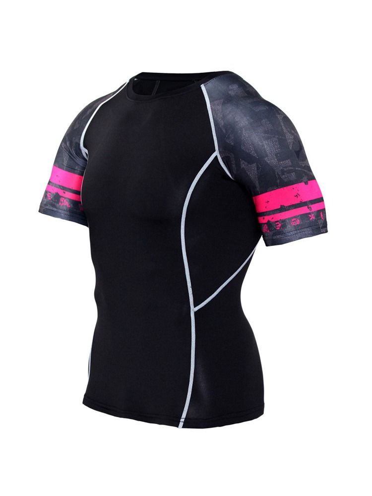 Masculino Impressão Geométrica Basquete Pullover Sports Top