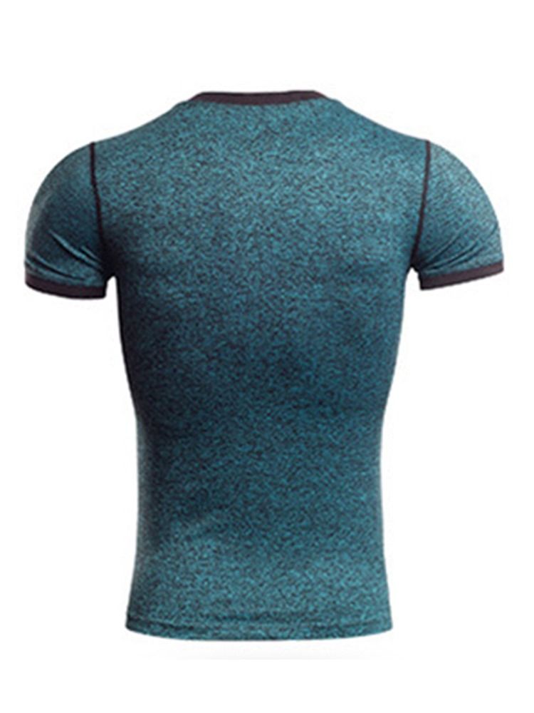 Masculino Print Pullover Sports Tops
