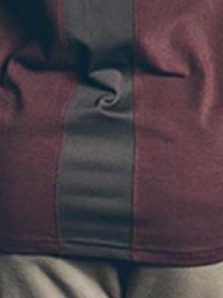 Masculino Respirável Color Block Pullover Colete Esportivo Tops