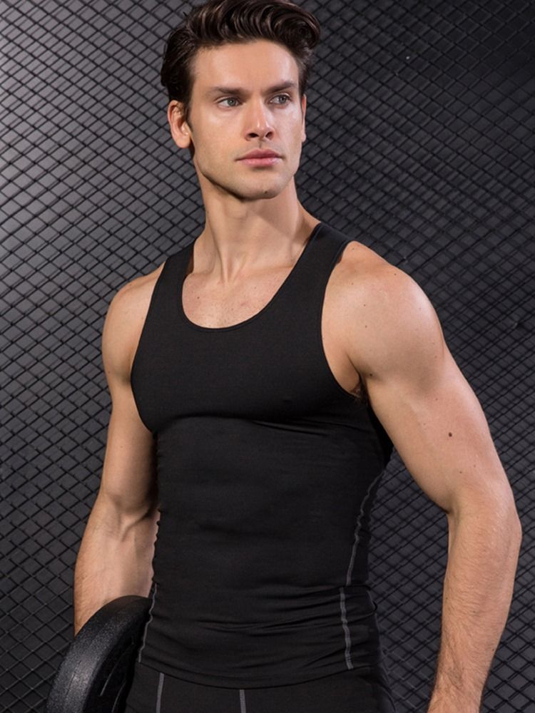 Pulôver Masculino Sem Mangas De Secagem Rápida