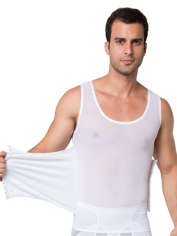 Top Bustiê Masculino Com Malha Respirável Ajustável