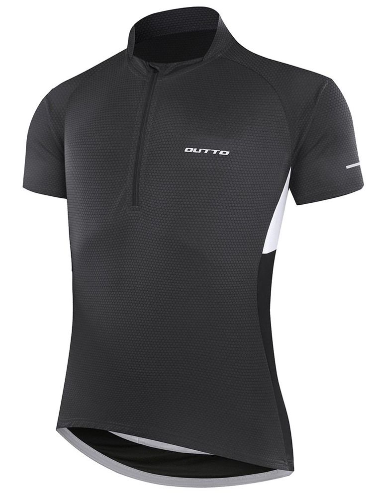 Tops De Equitação Esportiva Masculina Com Estampa Respirável