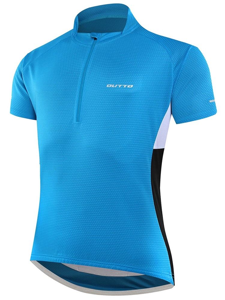 Tops De Equitação Esportiva Masculina Com Estampa Respirável