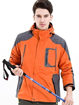 Tops De Macacão Masculino De Duas Peças De Poliéster À Prova De Vento Para Escalada