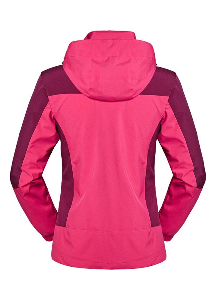 Tops De Terno De Duas Peças De Poliéster Respirável Para Esqui Feminino Respirável De Poliéster
