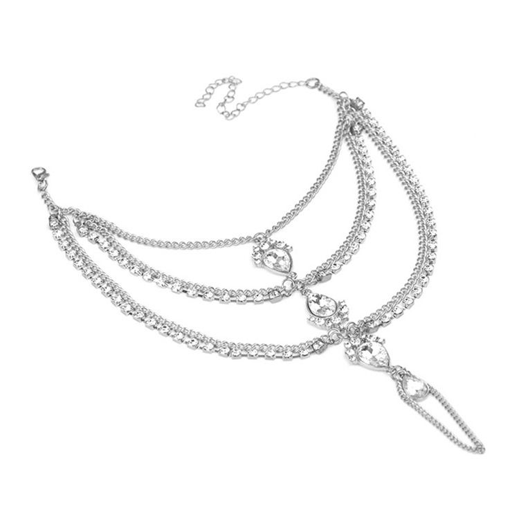 Diamante Feminino Tornozeleiras Vintage