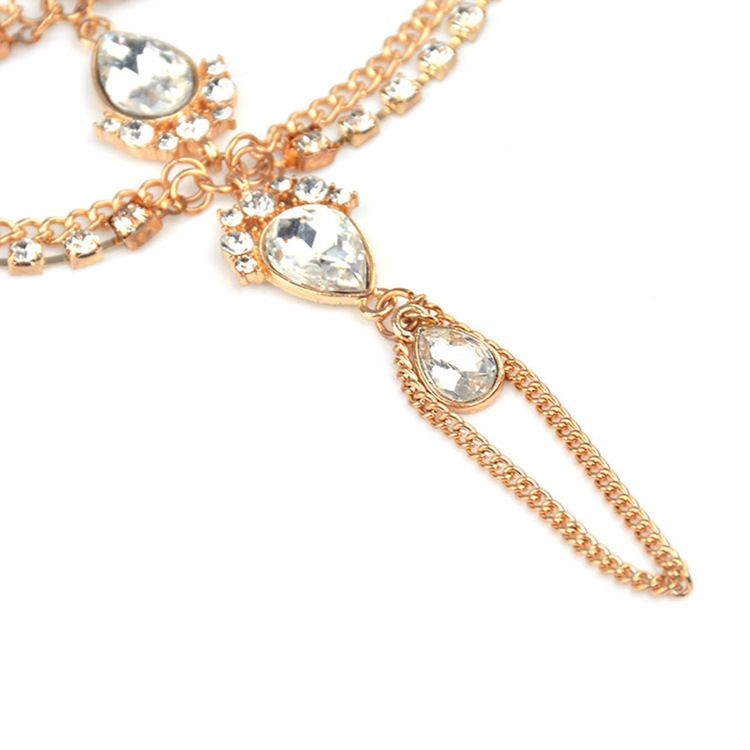 Diamante Feminino Tornozeleiras Vintage
