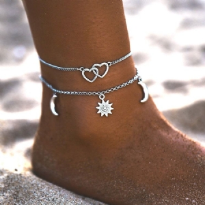 Sweet E-plating Fashion Tornozeleiras Femininas
