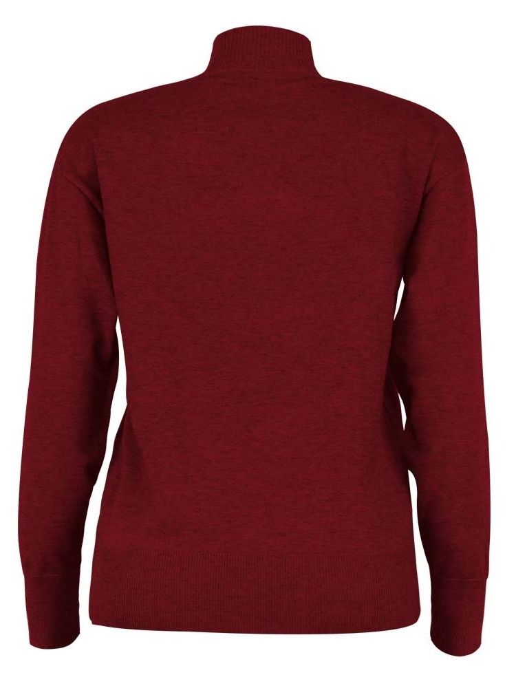 Camisola Feminina De Manga Comprida De Natal Com Decote Em V