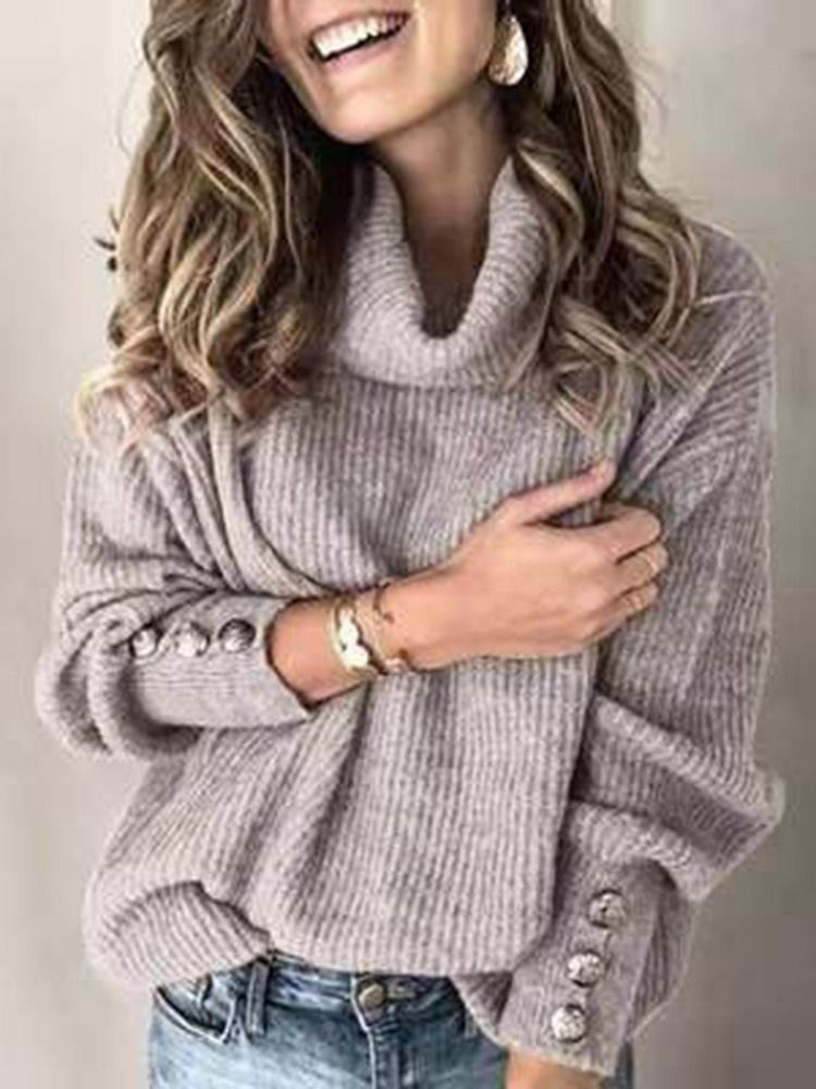 Suéter Normal De Patchwork Fino Reto Feminino Padrão