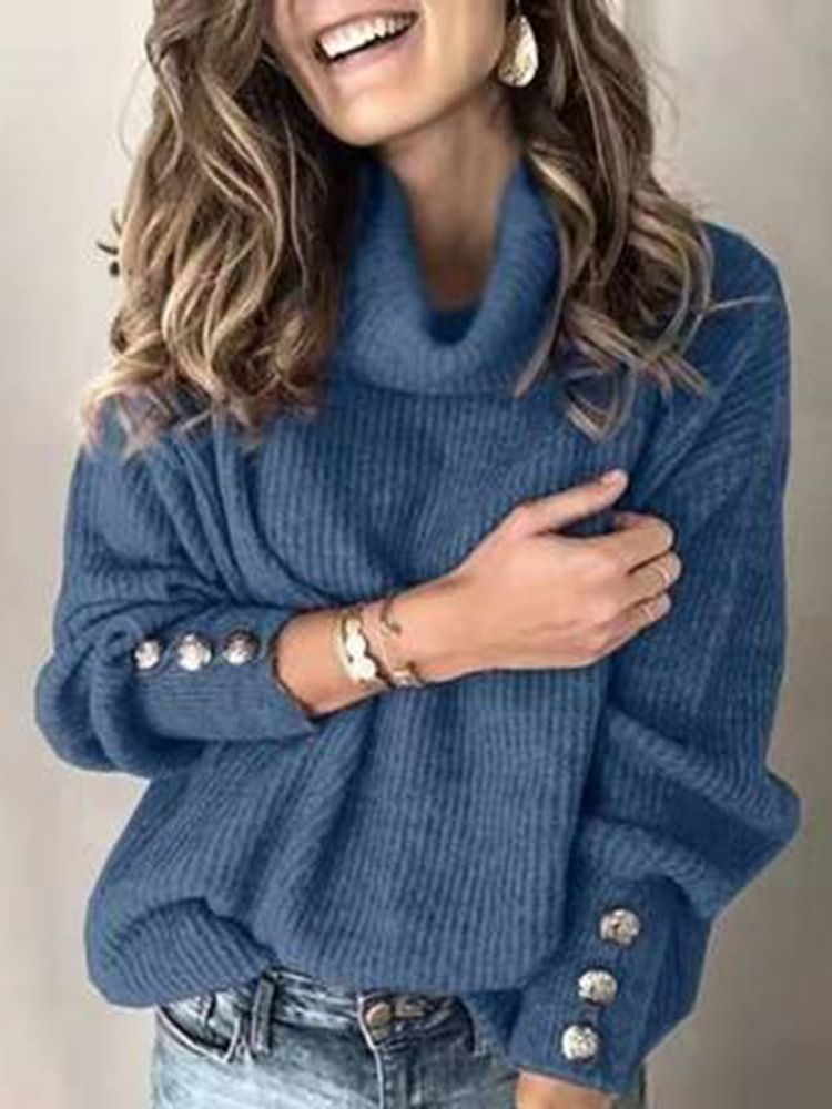 Suéter Normal De Patchwork Fino Reto Feminino Padrão