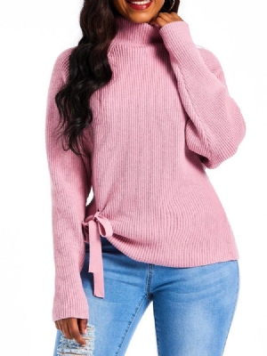 Suéter Solto Bowknot Feminino De Inverno