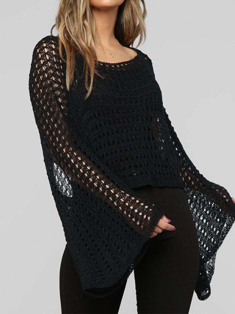 Top Feminino Solto Solto Oco