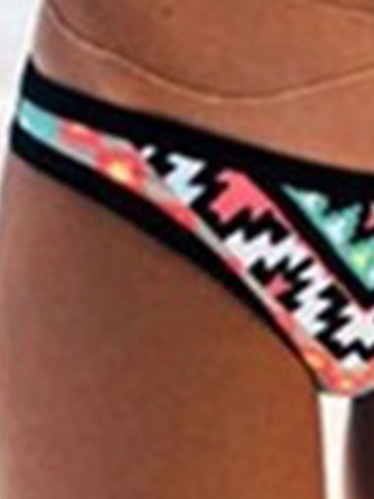 Conjunto De Biquíni Geométrico Feminino Trajes De Banho Sexy