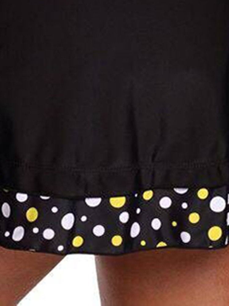 Conjunto Tankini Feminino Traje De Banho Sexy Com Bolinhas