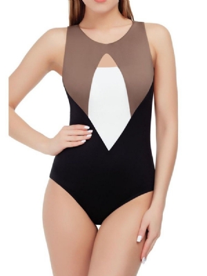 Fato De Banho Feminino Patchwork Cor Sexy