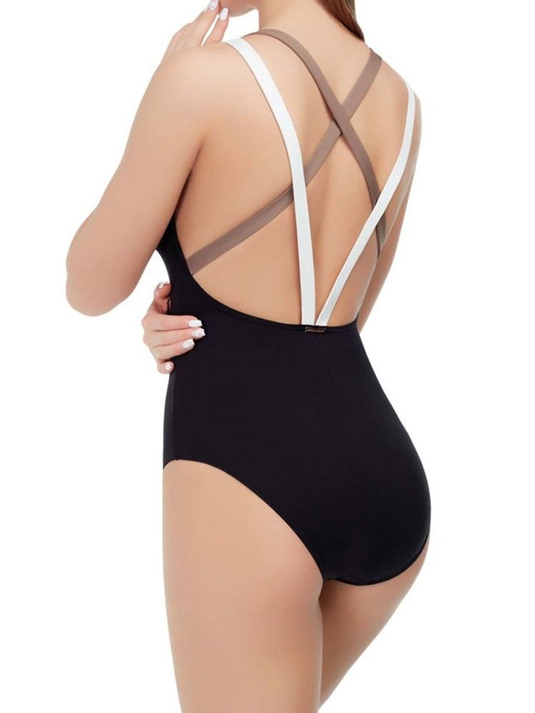 Fato De Banho Feminino Patchwork Cor Sexy