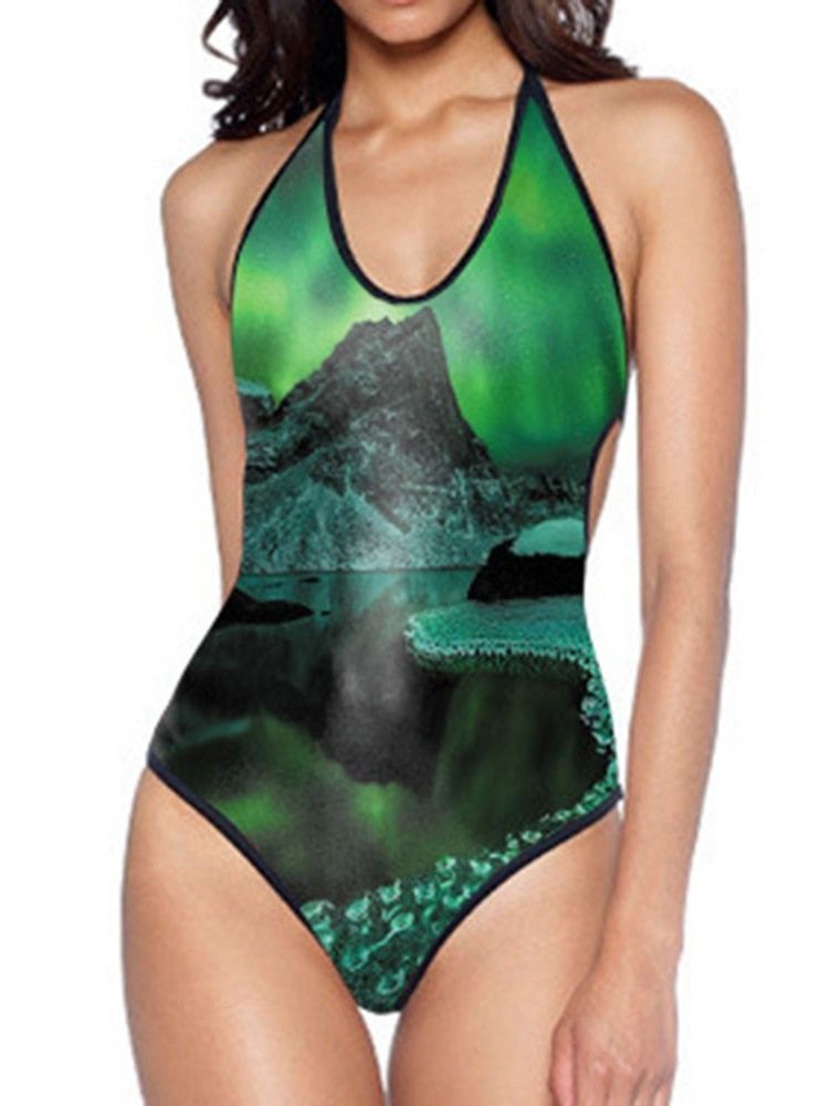 Roupa De Banho Feminina Com Cadarço De Tecido