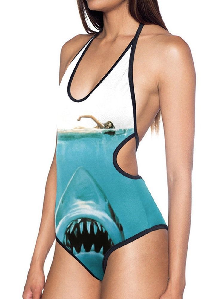 Roupa De Banho Feminina Com Estampa Animal