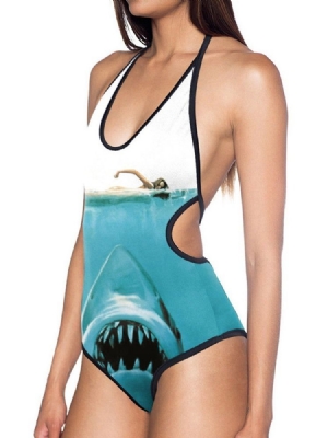 Roupa De Banho Feminina Com Estampa Animal