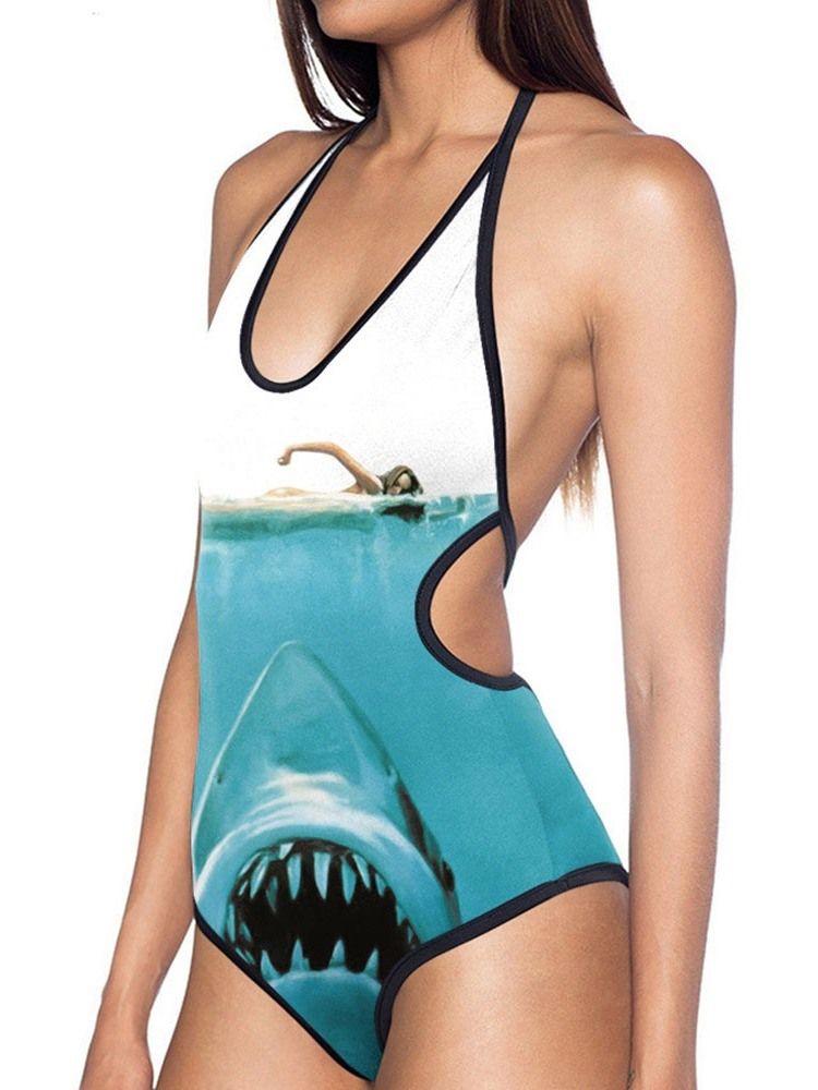 Roupa De Banho Feminina Com Estampa Animal