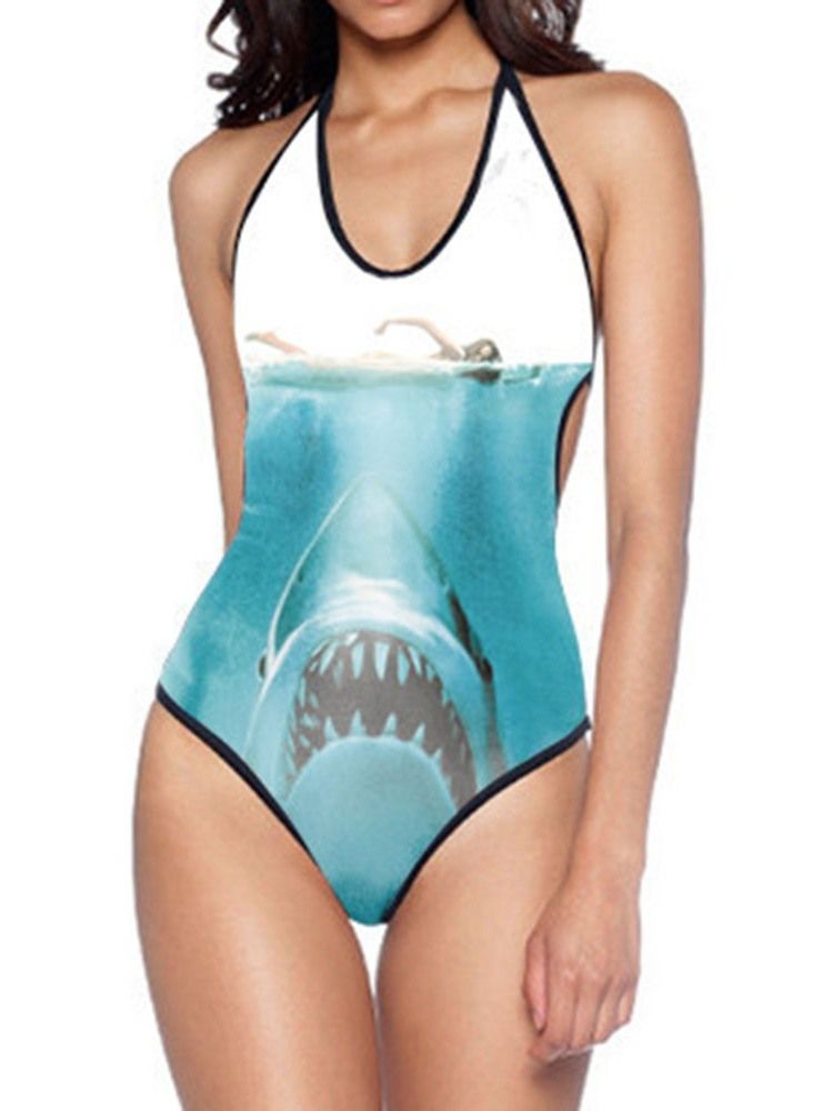 Roupa De Banho Feminina Com Estampa Animal
