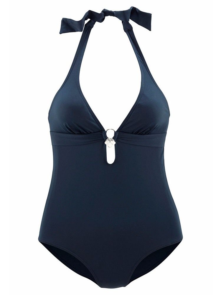 Roupa De Banho Sexy Feminina De Nylon De Uma Peça