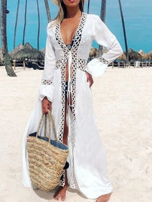 Tops Finos De Praia Femininos Com Cordões Simples